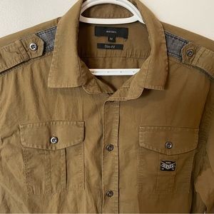 Men’s DIESEL button down shirt